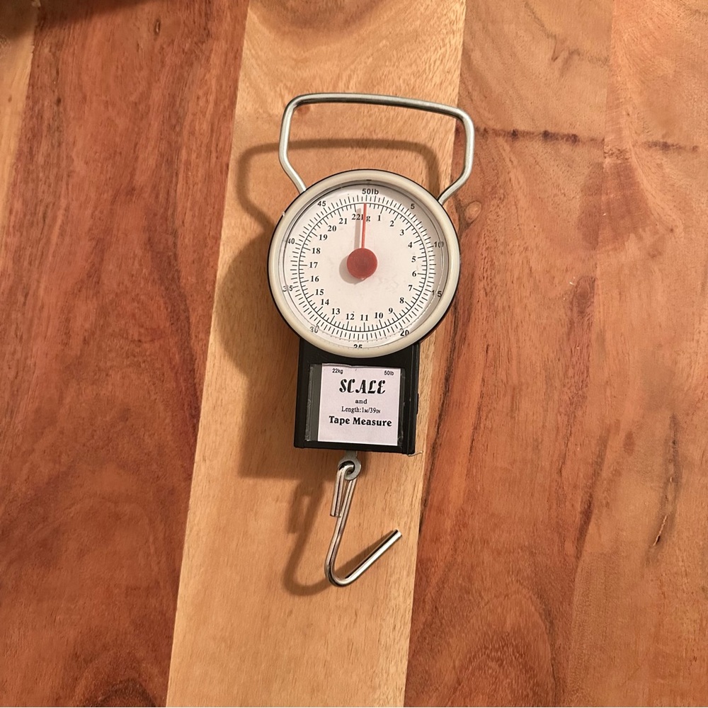 Vintage Scale Hand Held With Hook NIB
